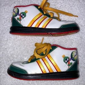 Adidas Marvin the Martian Looney Tunes Babies Basketball Sneakers Shoes 8 K